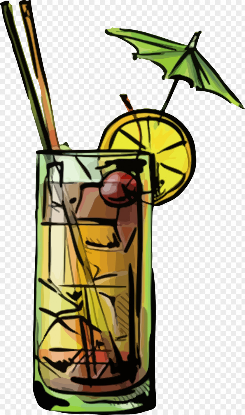 Cocktail Mai Tai Rum Blue Lagoon Martini PNG