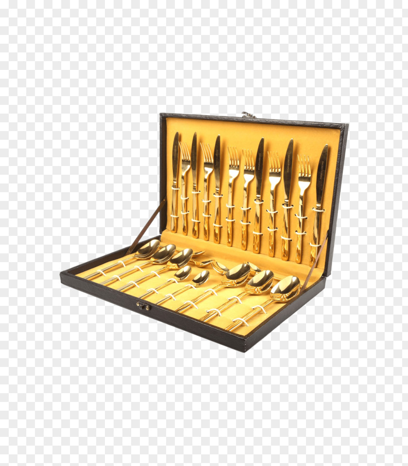 Gold Tool Plating Cutlery PNG