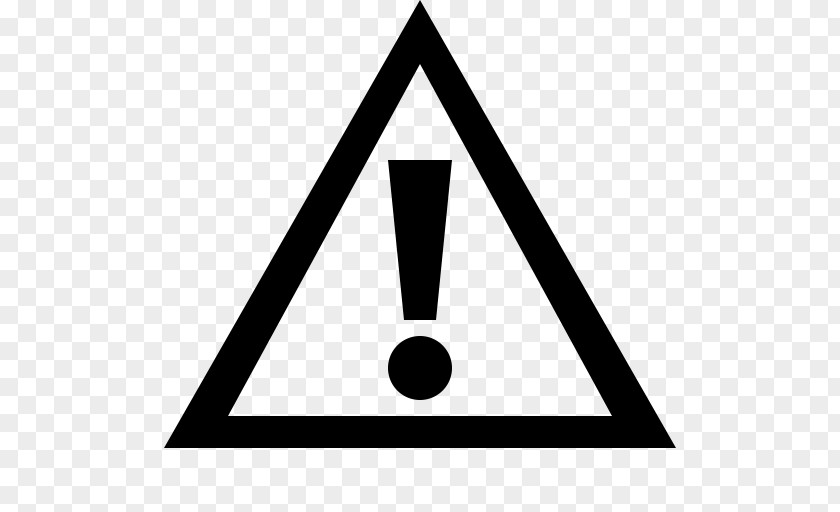 Warning Sign Hazard Symbol Sticker PNG