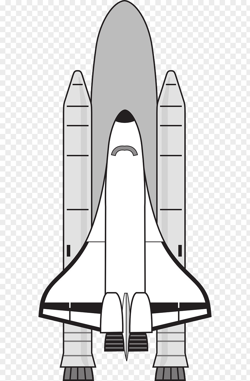 White Space Shuttle Program Clip Art PNG