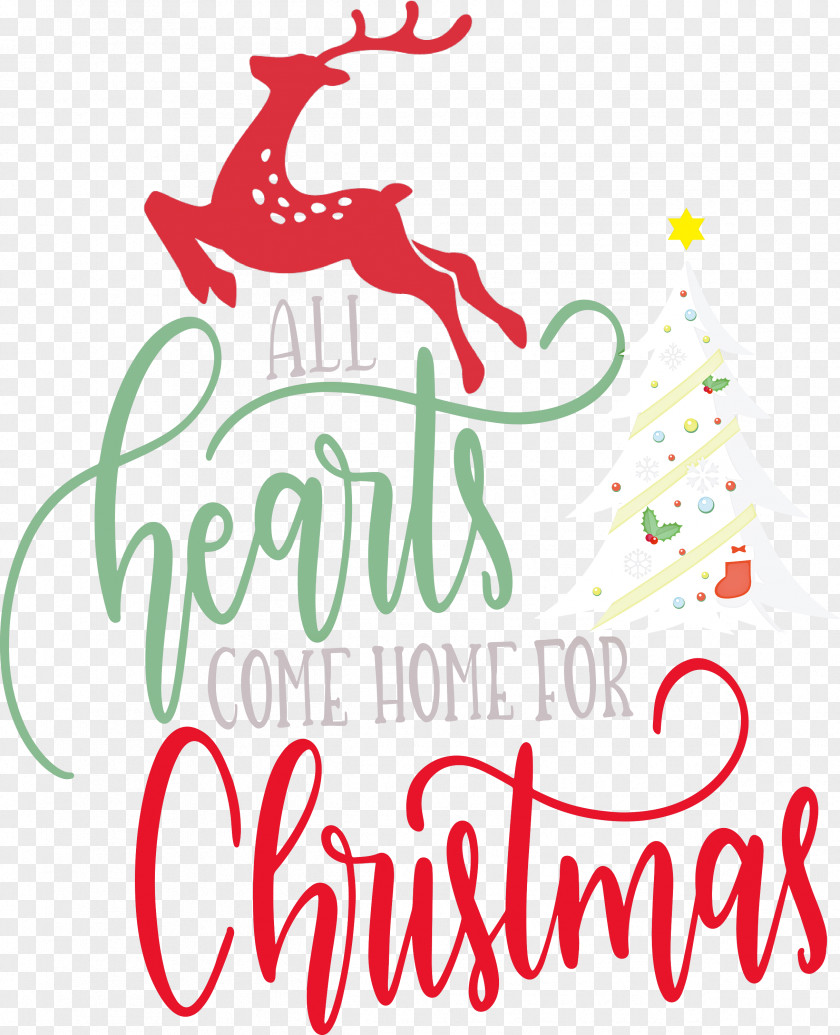 Christmas Hearts Xmas PNG