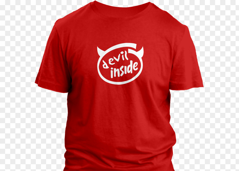 Devil Inside T-shirt Sleeve Firefighter Tolstoy Shirt PNG