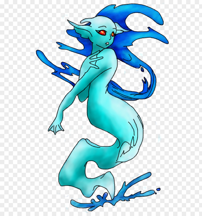 Water Elemental Fish Cartoon Line Clip Art PNG