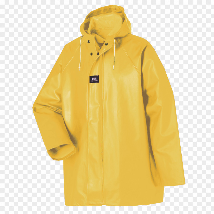 Yellow Jacket Helly Hansen Workwear Clothing Raincoat PNG