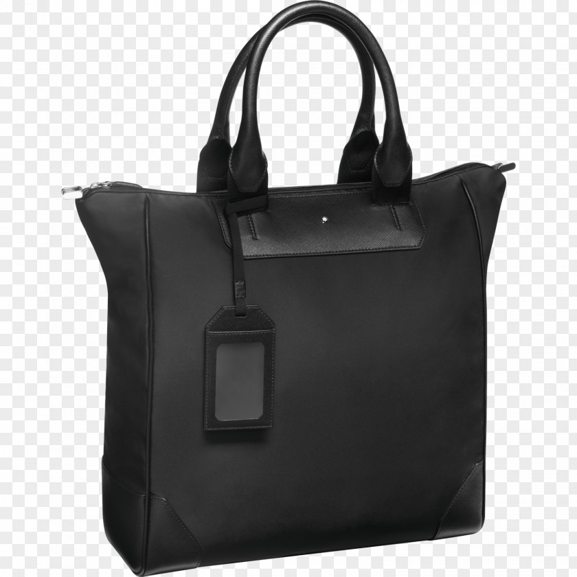 Bag Tote Montblanc Handbag Leather PNG