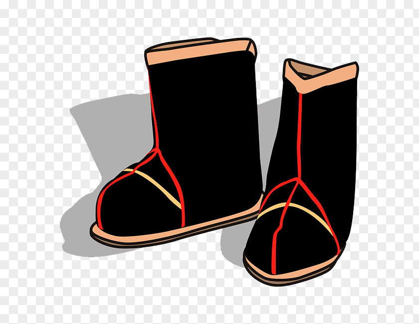 Cartoon Ancient Men Boots Boot PNG