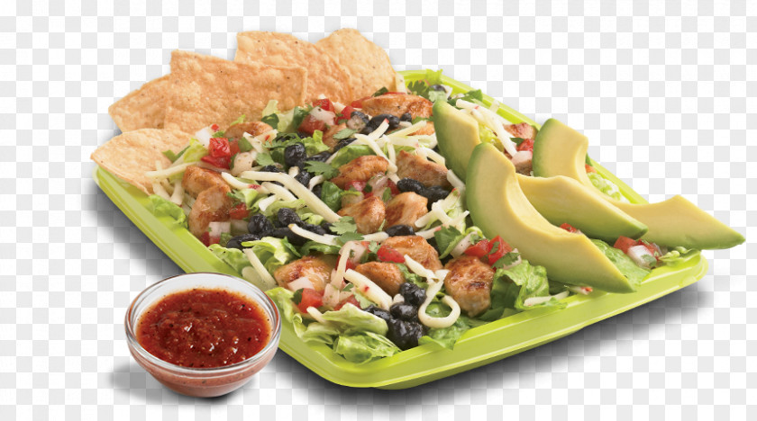 Chicken Waldorf Salad Tostada Taco Mexican Cuisine PNG