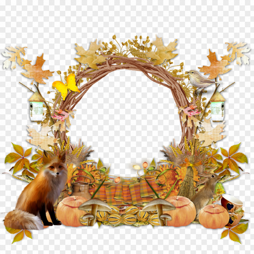 Design Floral Blog Autumn .cz PNG