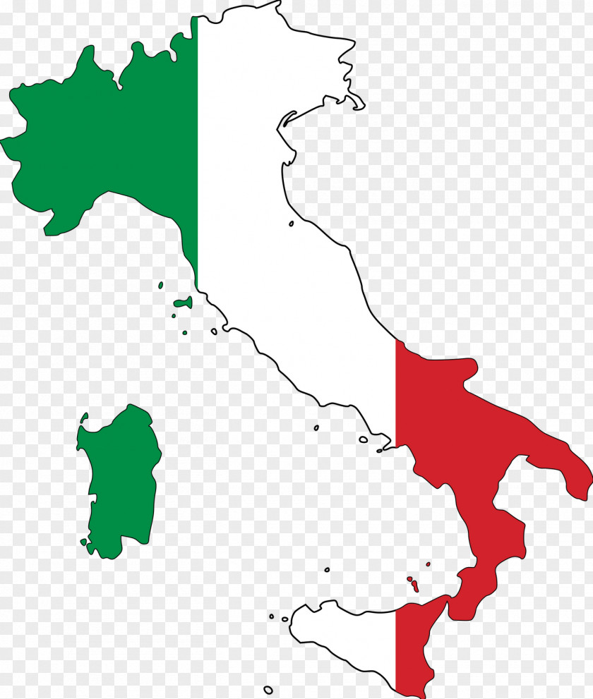 Italian Food Clipart Flag Of Italy Map Clip Art PNG
