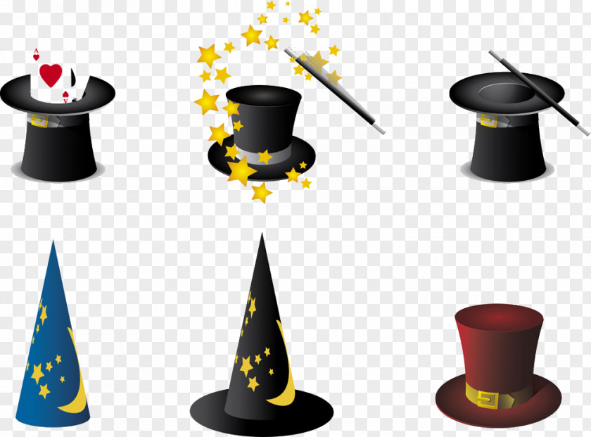 Magic Hat Hat-trick Stock Photography PNG