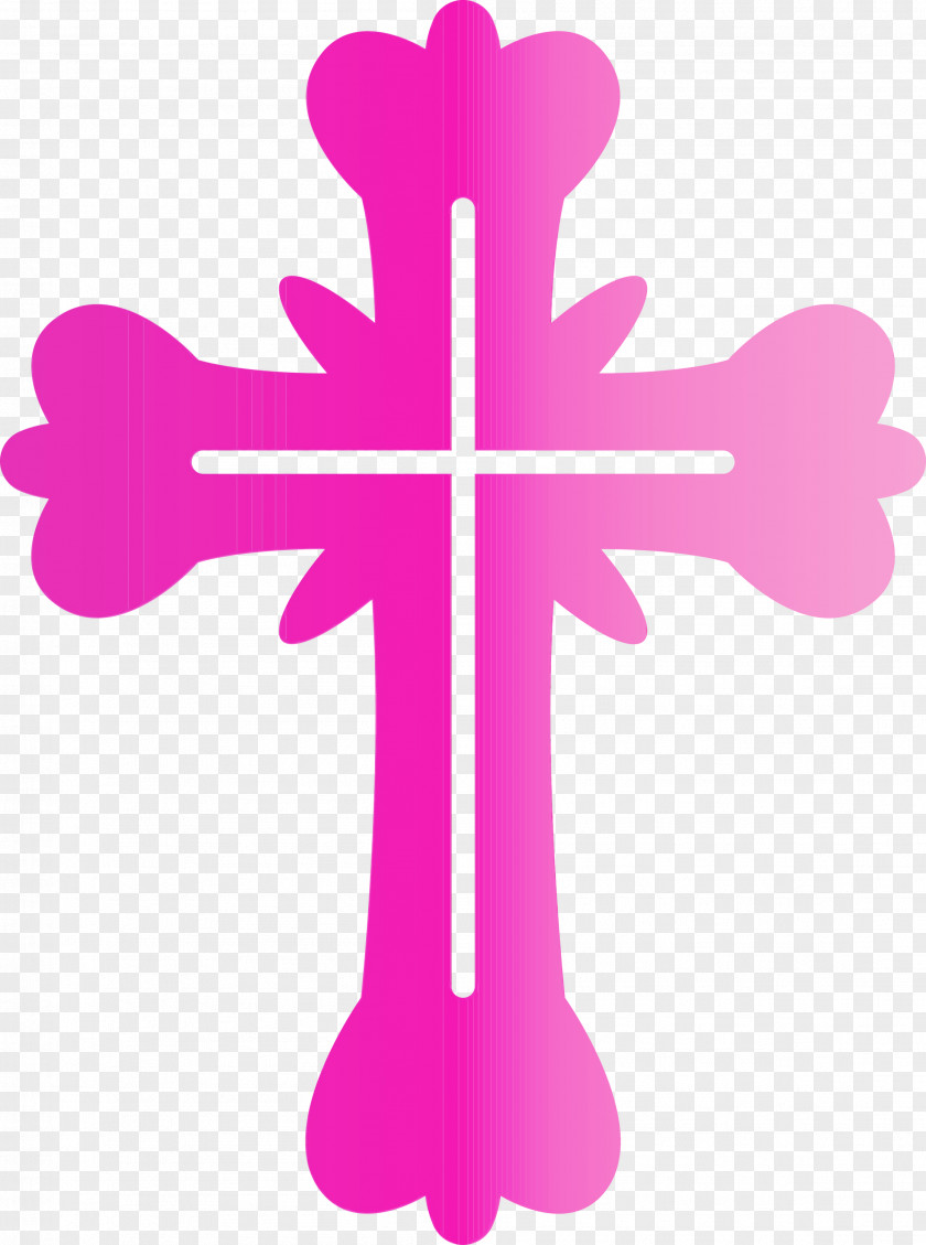 Cross Pink Symbol Magenta Religious Item PNG