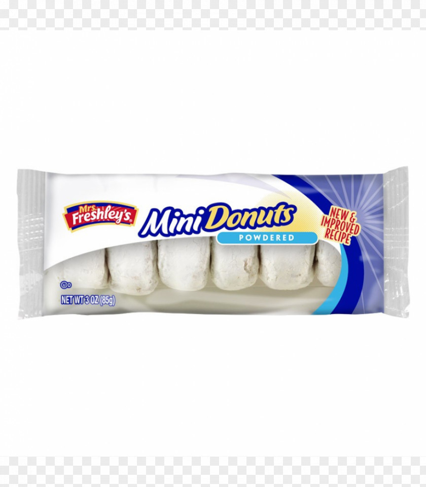 MINI DONUTS Donuts Cupcake Mrs. Freshley's Powdered Sugar Bear Claw PNG