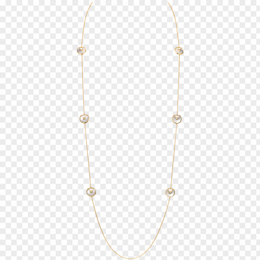 Necklace Jewellery Cartier Gold Silver PNG