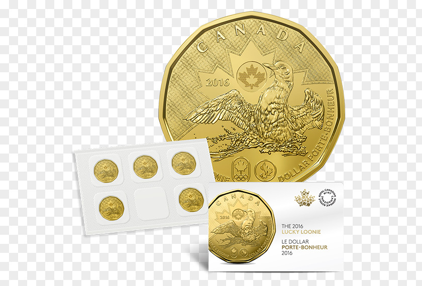 Pound Canada Coin Loonie Canadian Dollar Royal Mint PNG