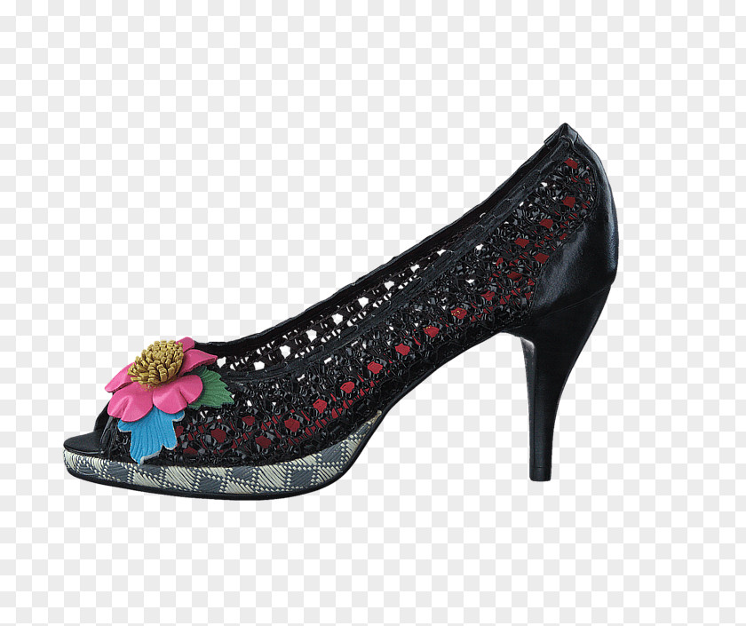 Prickly Pear High-heeled Shoe Court Pump PNG