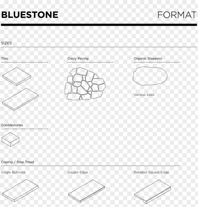 Rock Tile Bluestone Flooring Pavement PNG