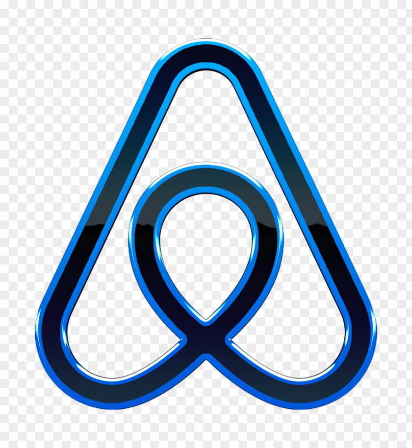 Triangle Social Icon Airbnb Logo Media PNG