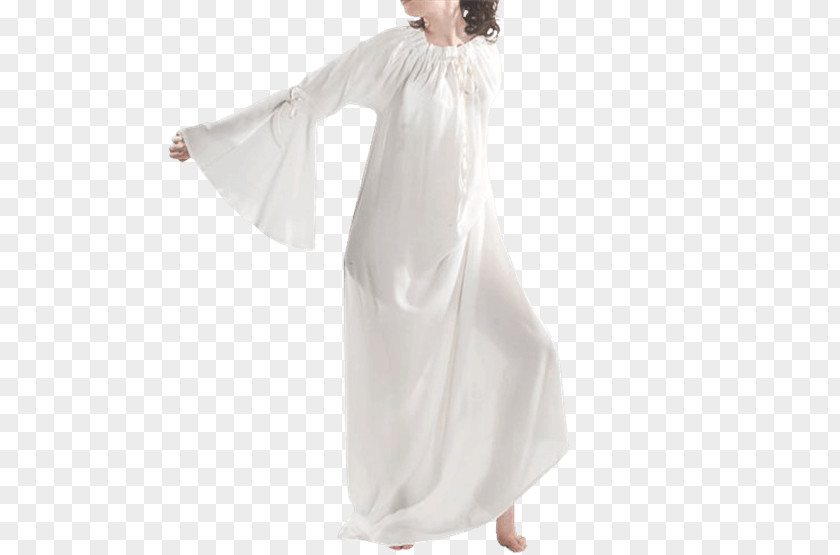 Under Garments Middle Ages Gown Costume Dress Nightshirt PNG