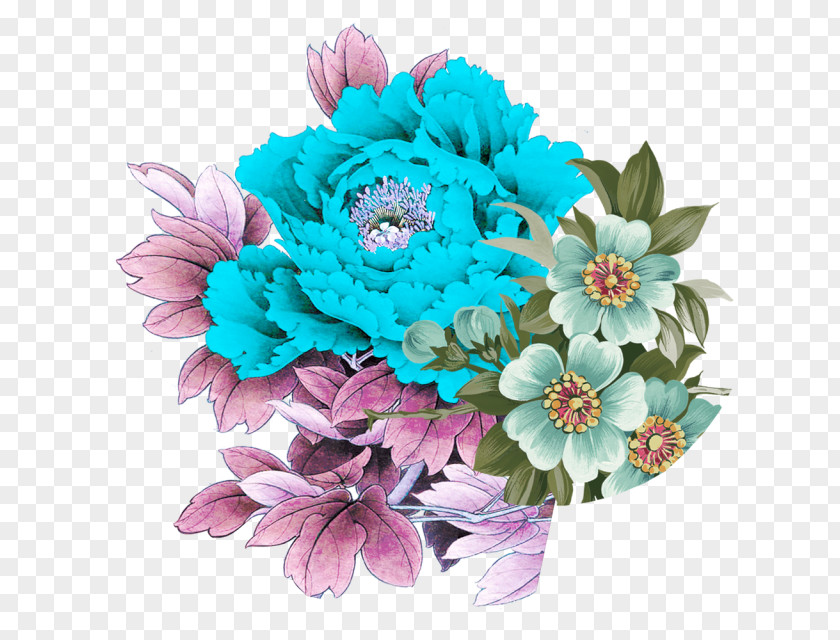 Flower Floral Design Image Moutan Peony PNG