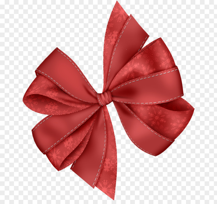 Red Bow Ribbon Christmas Scrapbooking Clip Art PNG