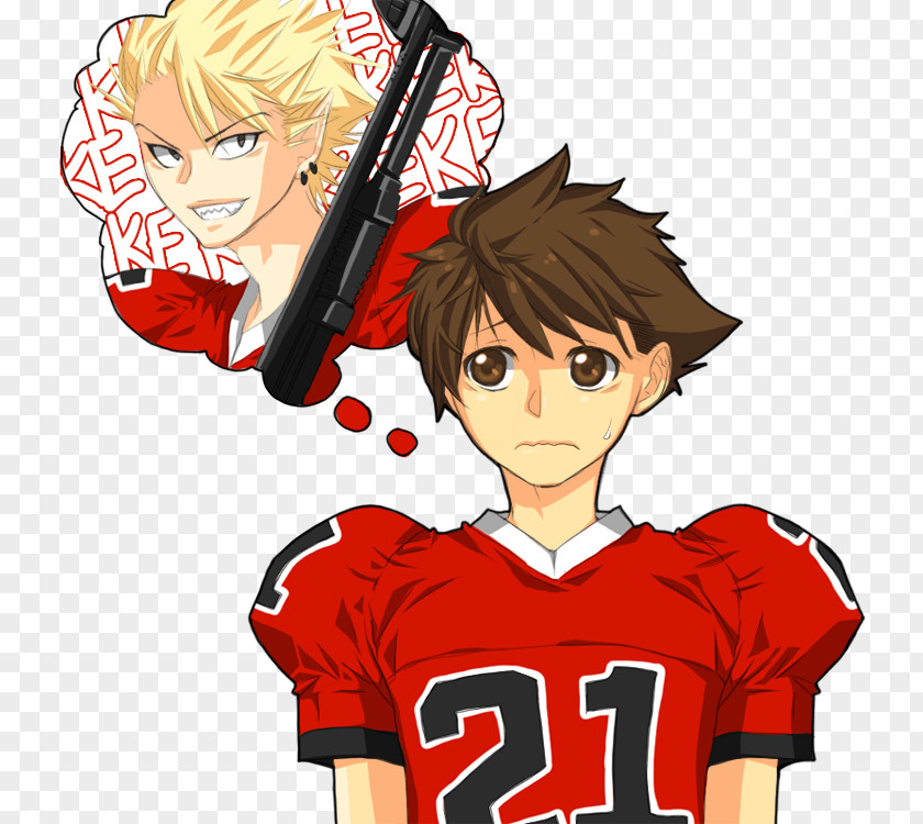 Eyeshield 21 Sena Yoichi Hiruma DeviantArt PNG