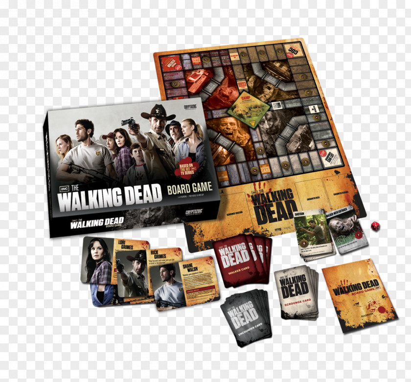 Game Boxes The Walking Dead Board Playing Card AMC PNG