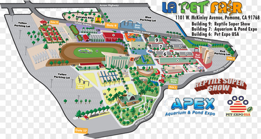 Laço Fairplex Drive L.A. County Fair Auto Club Raceway At Pomona Reptile Super Show PNG