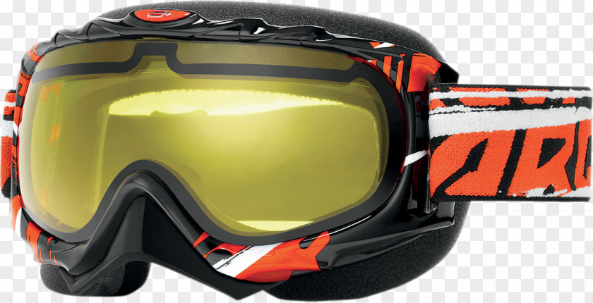 Orange Colour Fog Goggles Motorcycle Helmets Glasses Eyewear Personal Protective Equipment PNG