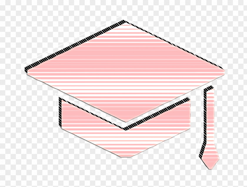 Symbol Logo Graduate Cap Icon Education Mortarboard PNG
