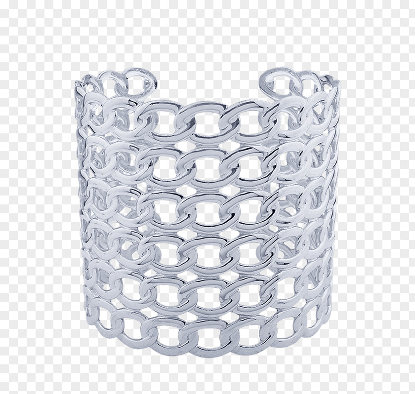 Hollowed Out Railing Style Bracelet Jewellery Cuff Bangle Silver PNG