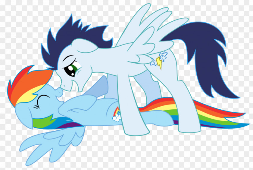 Kiss Mark Rainbow Dash Soarin' Rarity Applejack Pony PNG