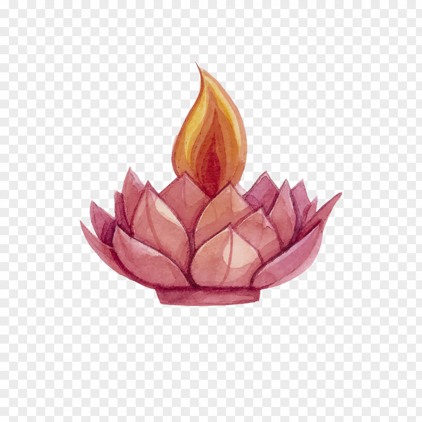 Lotus Flame Light Govardhan Happy Diwali 2016 Wish Happiness PNG