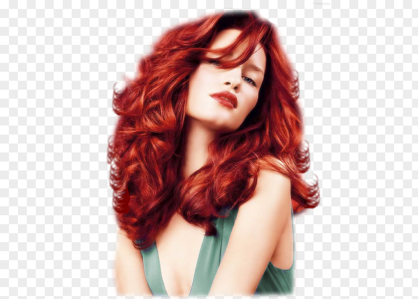 Red Hair Long Coloring Centerblog PNG