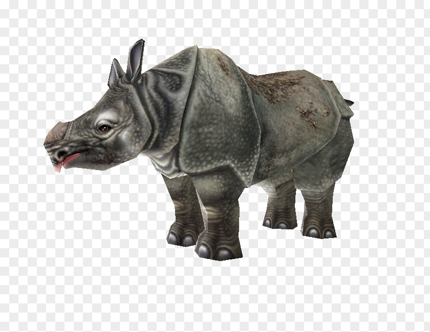 Rhinoceros Statue Figurine Snout Terrestrial Animal PNG