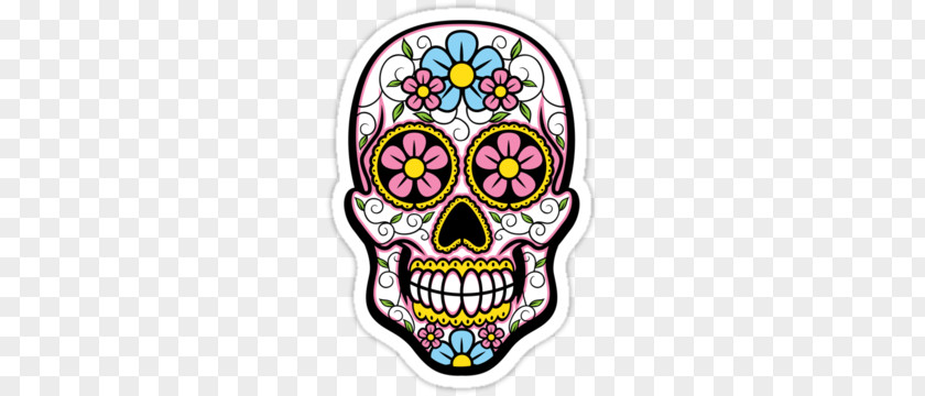 Skull Calavera Day Of The Dead Clip Art PNG