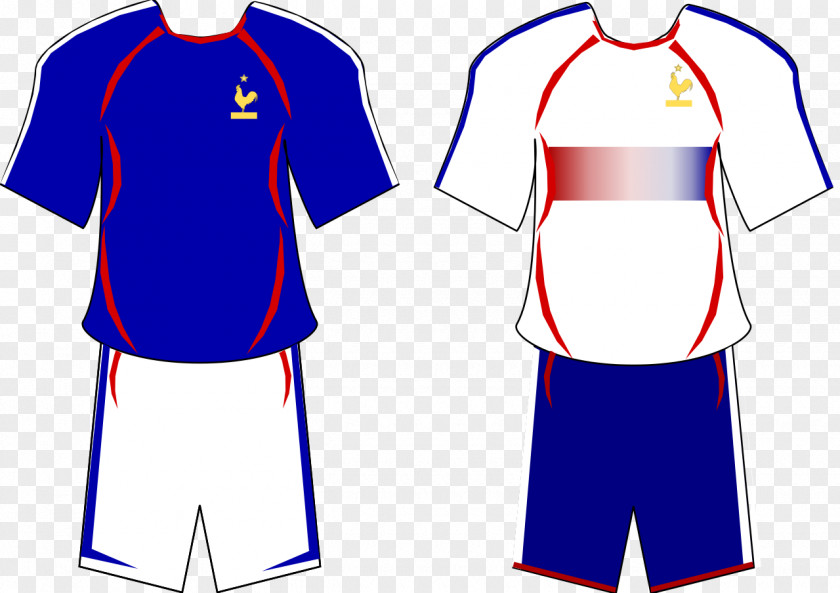 T-shirt Jersey Kit France National Football Team PNG