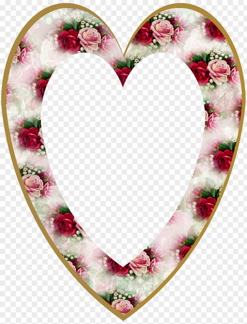 Valentine's Day Picture Frames Heart PNG
