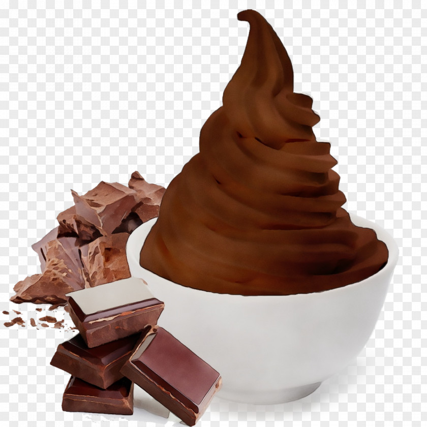 Chocolate Ice Cream Pudding Syrup PNG