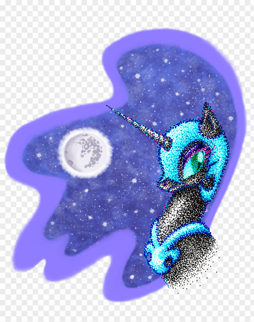 Moon Princess Luna Purple Turquoise DeviantArt PNG