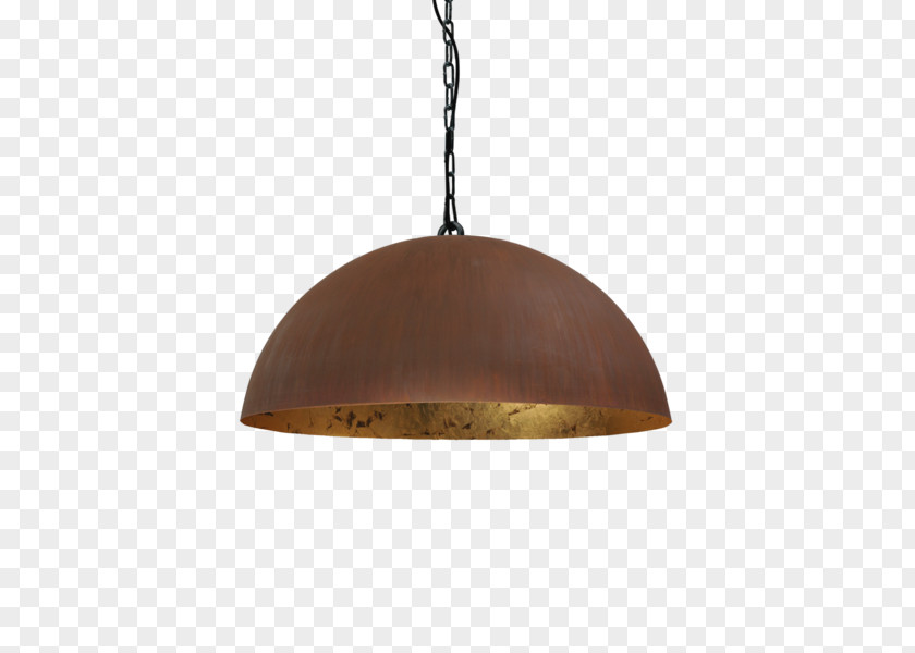 Rusty Metal Pendant Light Larino Fixture Copper PNG