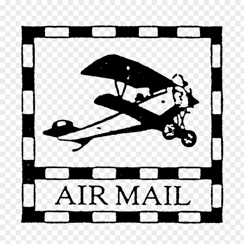 Air Mail Poster Logo White Clip Art PNG