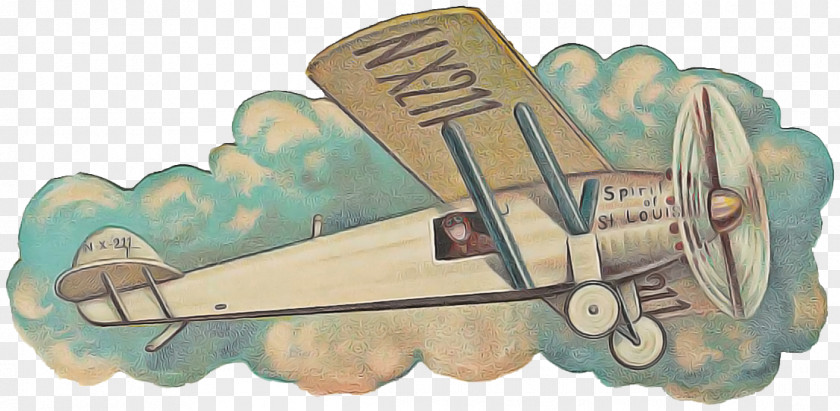 Biplane Vehicle Cartoon Airplane PNG