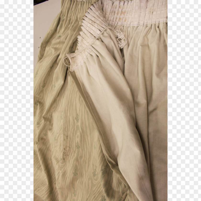 Outerwear Beige Silk Neck PNG