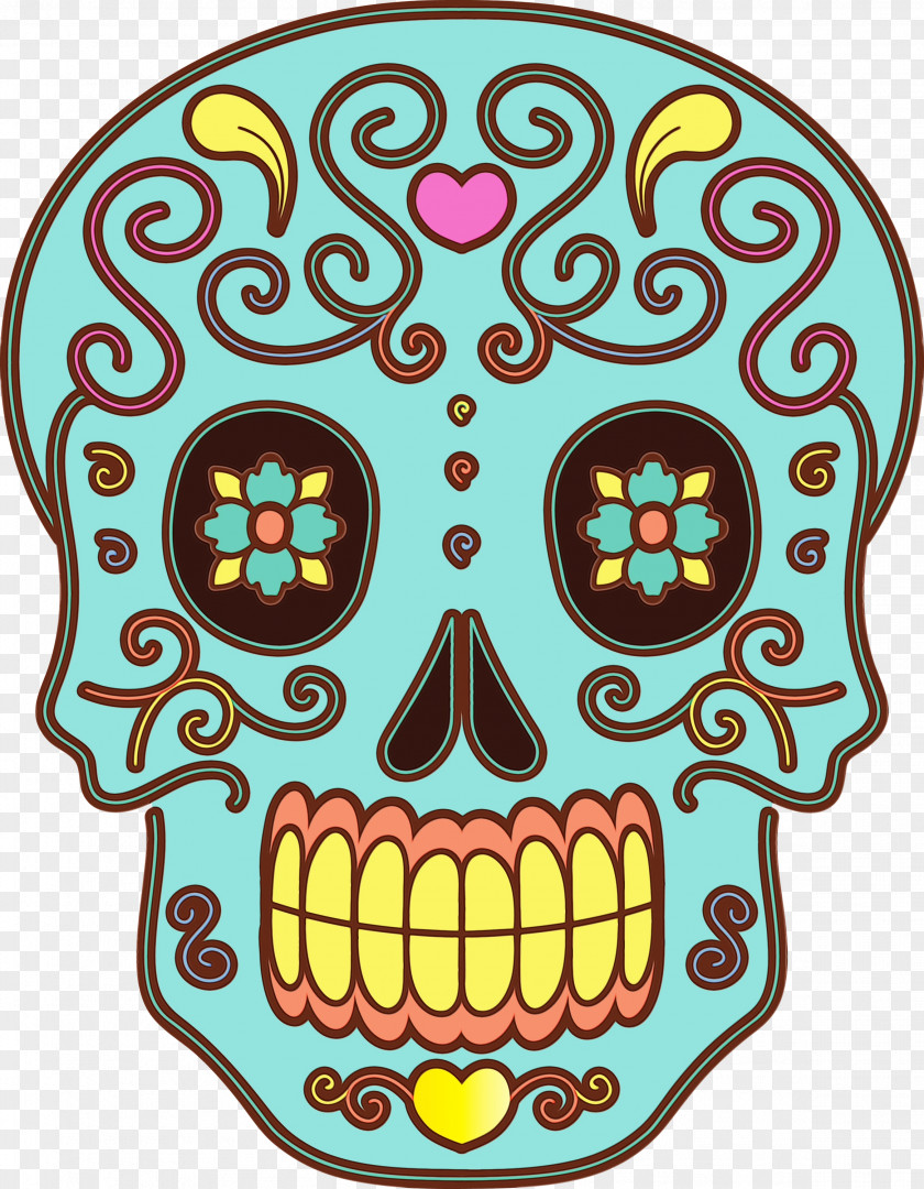 Skull Art PNG