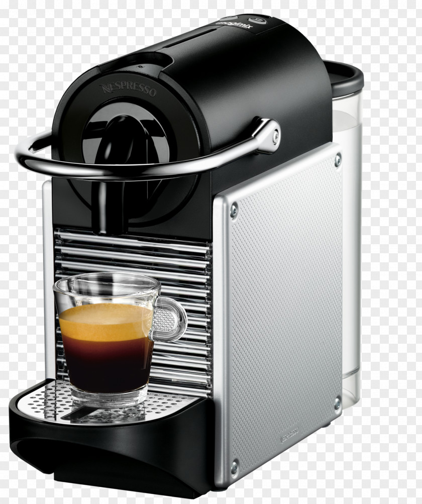 Aluminum Espresso Machines Nespresso Coffeemaker De'Longhi PNG