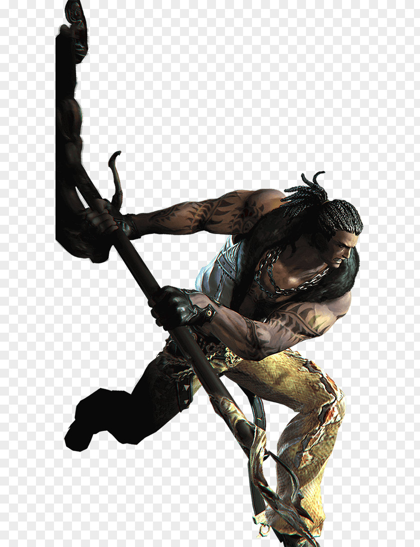 Blade And Soul 2 Bronze Sculpture Metal Statue PNG