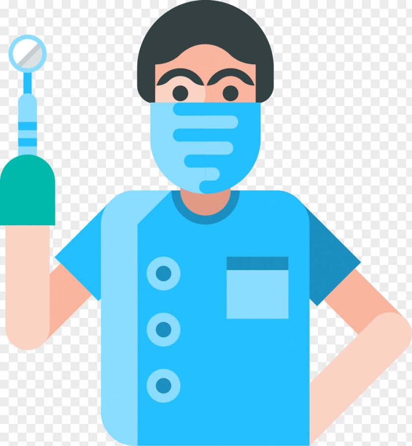 Cartoon Doctor Physician Adobe Illustrator Icon PNG