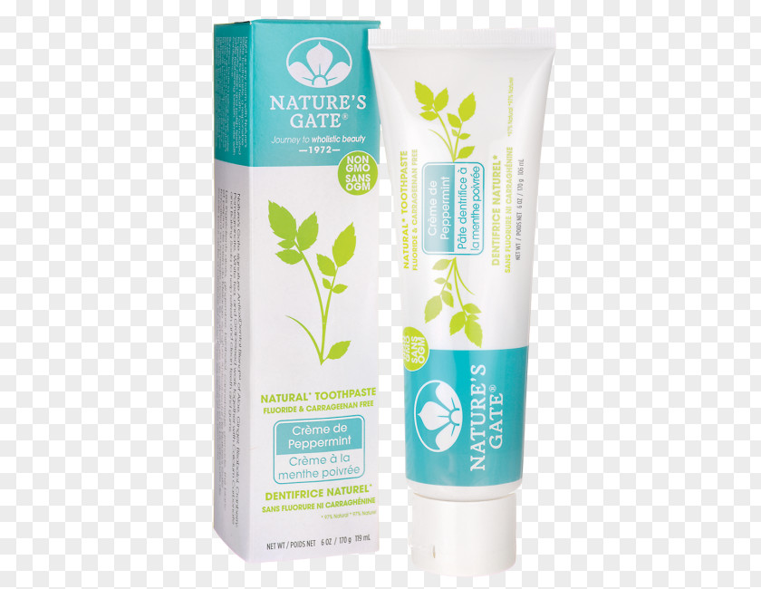 Herbal Toothpaste Ingredients Cream Lotion Nature's Gate Natural Natures Tth Creme De Anise PNG