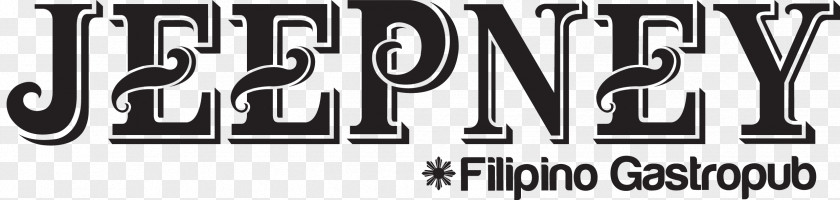 Jeepney Logo Brand White Font PNG