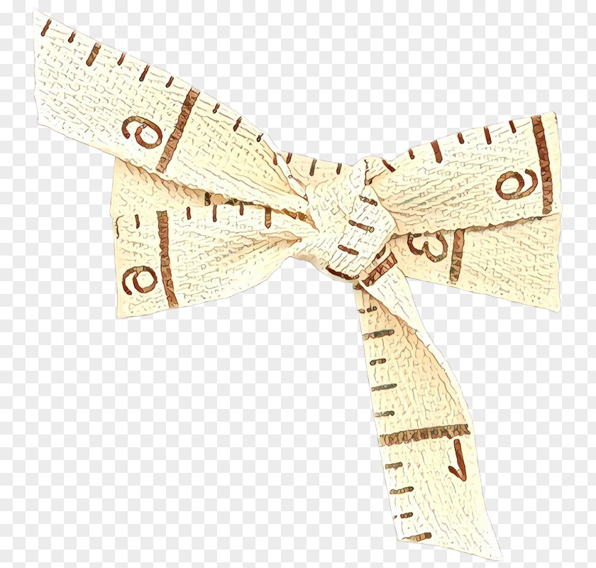 Bow Tie Beige PNG